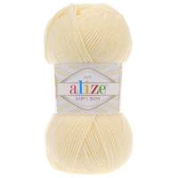 Obrázok ku produktu Pletacia priadza Alize HAPPY BABY 01 žltá svetlá