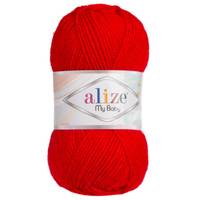 Obrázok ku produktu Pletacia priadza Alize MY BABY 056 červená
