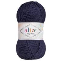 Obrázok ku produktu Pletacia priadza Alize MY BABY 058 modrá tmavá