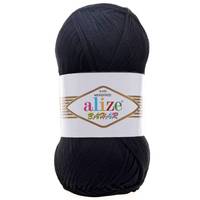 Obrázok ku produktu Pletacia priadza Alize BAHAR 060 čierna