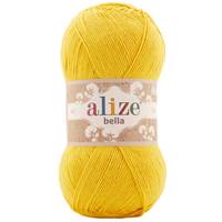 Obrázok ku produktu Pletacia priadza Alize BELLA 100 488 žltá