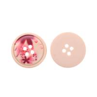 Obrázok ku produktu GOMBÍK 25mm červená béžová