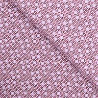 Obrázok ku produktu BAVLNENÝ ÚPLET hviezdy ružová biela bordová