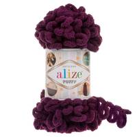 Obrázok ku produktu Pletacia priadza Alize PUFFY 111 fialová tmavá
