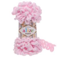 Obrázok ku produktu Pletacia priadza Alize PUFFY 031 ružová svetlá