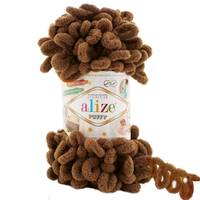 Obrázok ku produktu Pletacia priadza Alize PUFFY 321 hnedá