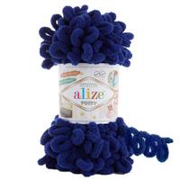 Obrázok ku produktu Pletacia priadza Alize PUFFY 360 modrá tmavá
