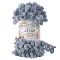 Obrázok ku produktu Pletacia priadza Alize PUFFY 428 sivá