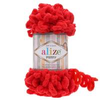 Obrázok ku produktu Pletacia priadza Alize PUFFY 056 červená