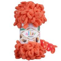 Obrázok ku produktu Pletacia priadza Alize PUFFY 619 oranžová