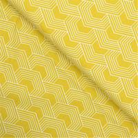 Obrázok ku produktu BAVLNENÁ LÁTKA vzor biela okrová