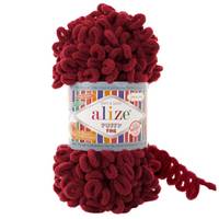 Obrázok ku produktu Pletacia priadza Alize PUFFY FINE 107 bordová