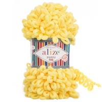 Obrázok ku produktu Pletacia priadza Alize PUFFY FINE 113 žltá