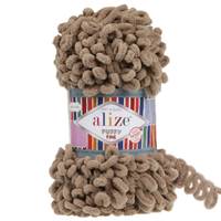 Obrázok ku produktu Pletacia priadza Alize PUFFY FINE 329 hnedá