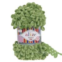 Obrázok ku produktu Pletacia priadza Alize PUFFY FINE 485 zelená