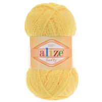 Obrázok ku produktu Pletacia priadza Alize SOFTY 187 žltá