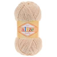 Obrázok ku produktu Pletacia priadza Alize SOFTY 310 béžová svetlá