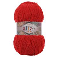 Obrázok ku produktu Pletacia priadza Alize SOFTY PLUS 056 červená