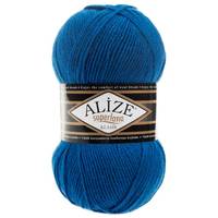 Obrázok ku produktu Pletacia vlna Alize SUPERLANA KLASIK 141 modrá