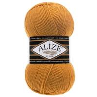 Obrázok ku produktu Pletacia vlna Alize SUPERLANA KLASIK 02 žltá okrová