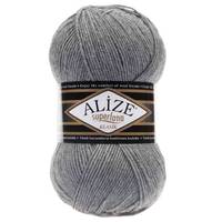 Obrázok ku produktu Pletacia vlna Alize SUPERLANA KLASIK 021 sivá tmavá