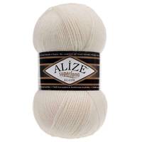 Obrázok ku produktu Pletacia vlna Alize SUPERLANA KLASIK 062 smotanová