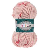 Obrázok ku produktu Pletacia vlna Alize SUPERLANA MAXI FLOWER 5820 ružová smotanová bordová