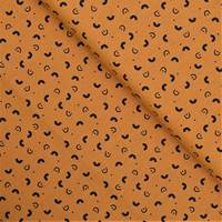 Obrázok ku produktu BAVLNENÁ LÁTKA oblúk okrová čierna