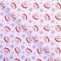 Obrázok ku produktu BAVLNENÁ LÁTKA mačiatko biela hnedá