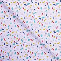 Obrázok ku produktu BAVLNENÁ LÁTKA vzory biela zelená červená modrá tyrkysová