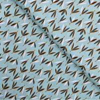 Obrázok ku produktu BAVLNENÁ LÁTKA vzory biela okrová zelená mentolová