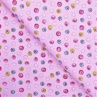 Obrázok ku produktu BAVLNENÁ LÁTKA vzory ružová biela okrová