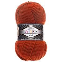 Obrázok ku produktu Pletacia vlna Alize SUPERLANA MIDI 036 oranžová tmavá