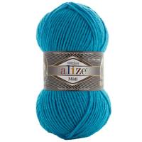 Obrázok ku produktu Pletacia vlna Alize SUPERLANA MIDI 484 modrá tyrkysová