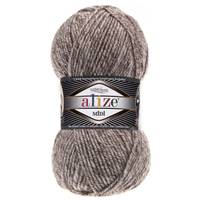 Obrázok ku produktu Pletacia vlna Alize SUPERLANA MIDI 803 hnedá béžová