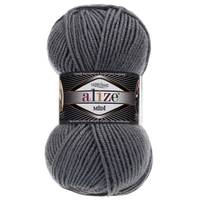 Obrázok ku produktu Pletacia vlna Alize SUPERLANA MIDI 087 sivá