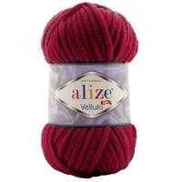 Obrázok ku produktu Pletacia priadza Alize VELLUTO 107 bordová