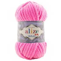Obrázok ku produktu Pletacia priadza Alize VELLUTO 121 ružová