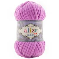Obrázok ku produktu Pletacia priadza Alize VELLUTO 378 fialová svetlá