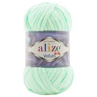 Obrázok ku produktu Pletacia priadza Alize VELLUTO 464 zelená svetlá