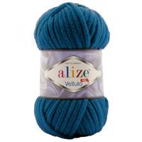 Obrázok ku produktu Pletacia priadza Alize VELLUTO 646 modrá