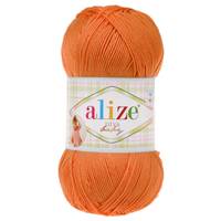 Obrázok ku produktu Pletacia priadza Alize DIVA BABY 449 oranžová