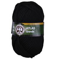 Obrázok ku produktu Pletacia priadza Madame Tricote Paris ATLAS GRANDE 999 čierna