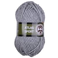 Obrázok ku produktu Pletacia priadza Madame Tricote Paris ATLAS SPORT 007 sivá