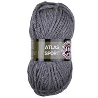 Obrázok ku produktu Pletacia priadza Madame Tricote Paris ATLAS SPORT 008 sivá tmavá