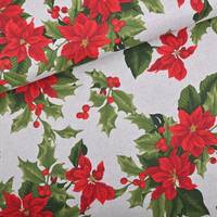 Obrázok ku produktu DEKORAČNÁ LÁTKA vianočná ruža