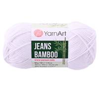 Obrázok ku produktu Pletacia priadza YarnArt JEANS BAMBOO 101 biela