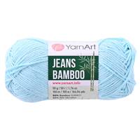 Obrázok ku produktu Pletacia priadza YarnArt JEANS BAMBOO 119 svetlá modrá