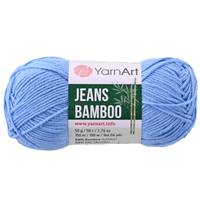 Obrázok ku produktu Pletacia priadza YarnArt JEANS BAMBOO 122 modrá
