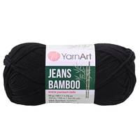 Obrázok ku produktu Pletacia priadza YarnArt JEANS BAMBOO 135 čierna
